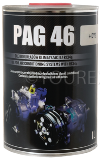 52-010-0004 - PAG 46,A/C Oil 1.0L +UV Dye - Tillbehör/Förbrukningsmaterial - A/C Oils & Refrigerant