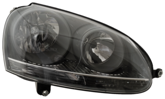 85-514-0021 - Headlight, Right fits VW Golf - Depo - Headlight Right