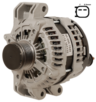 90-095-7040 - Chrysler/Doge Gen. 12V-180A - Denso Ersättning - Generator Units