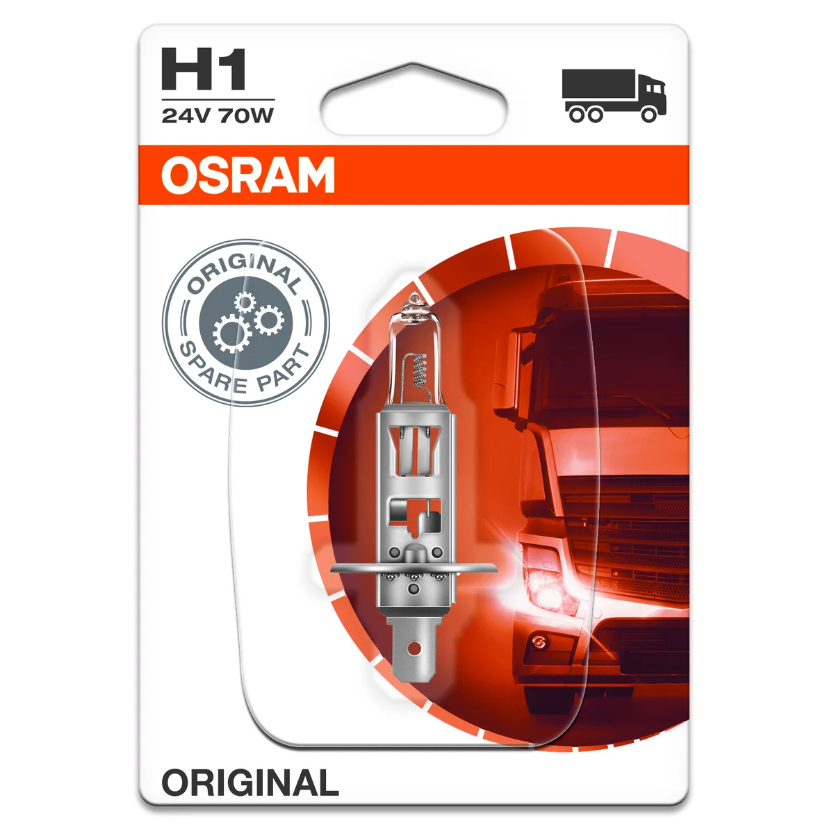 H1 Lampe 24V-70W, Osram Original
