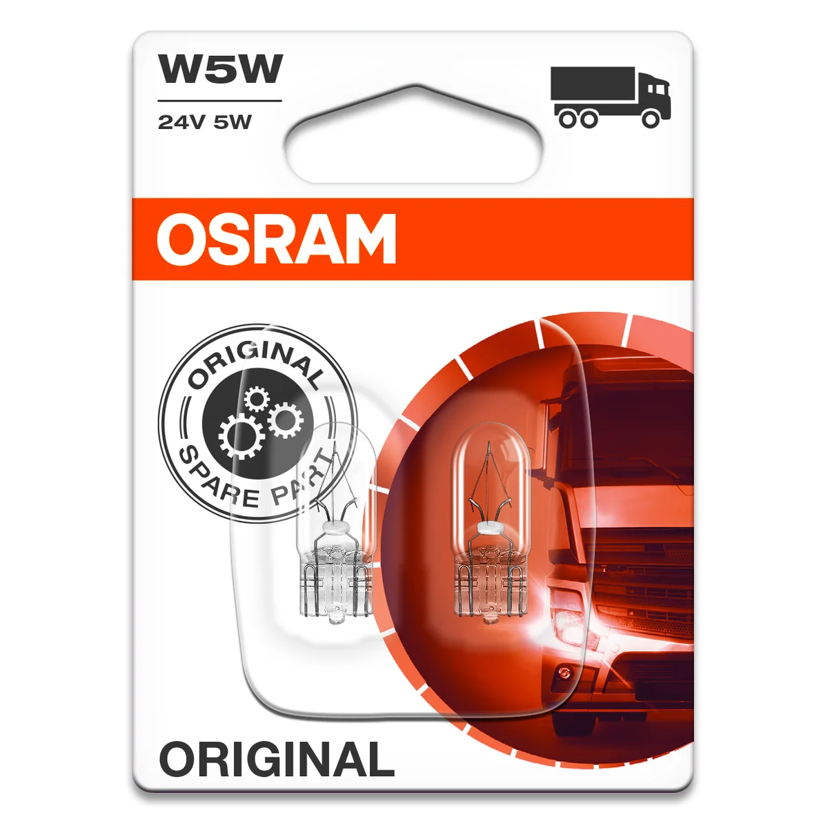W5W 24V Lampe Osram 10-pakk