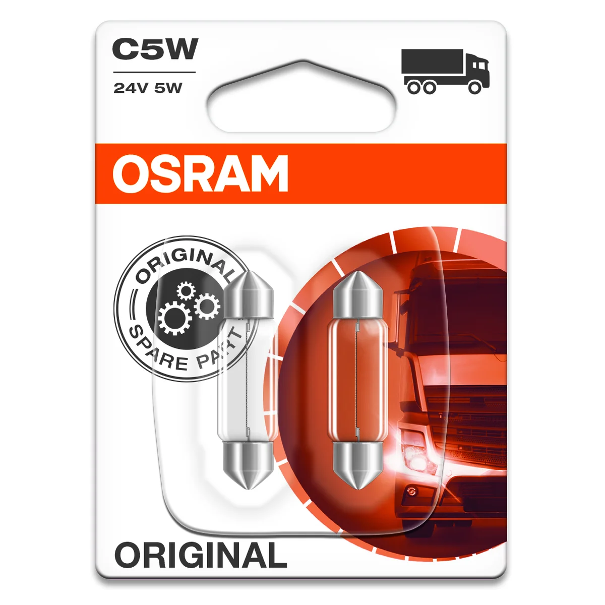 C5W 24V Glødepære 35mm Osram