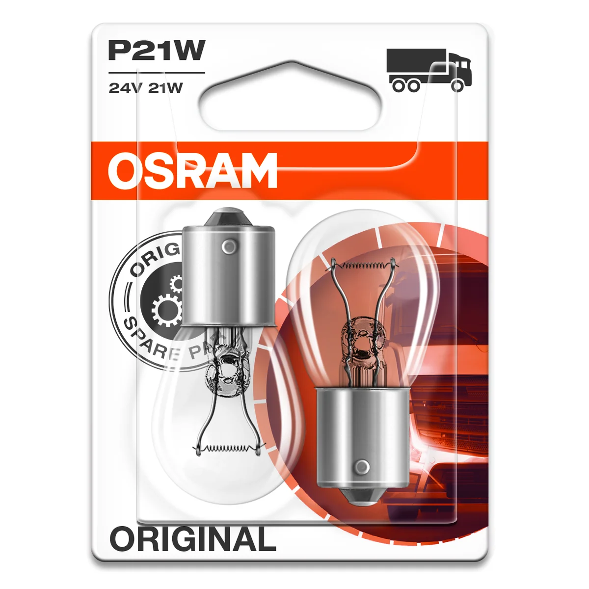 P21W 24V Glødelampe Osram 2pakke