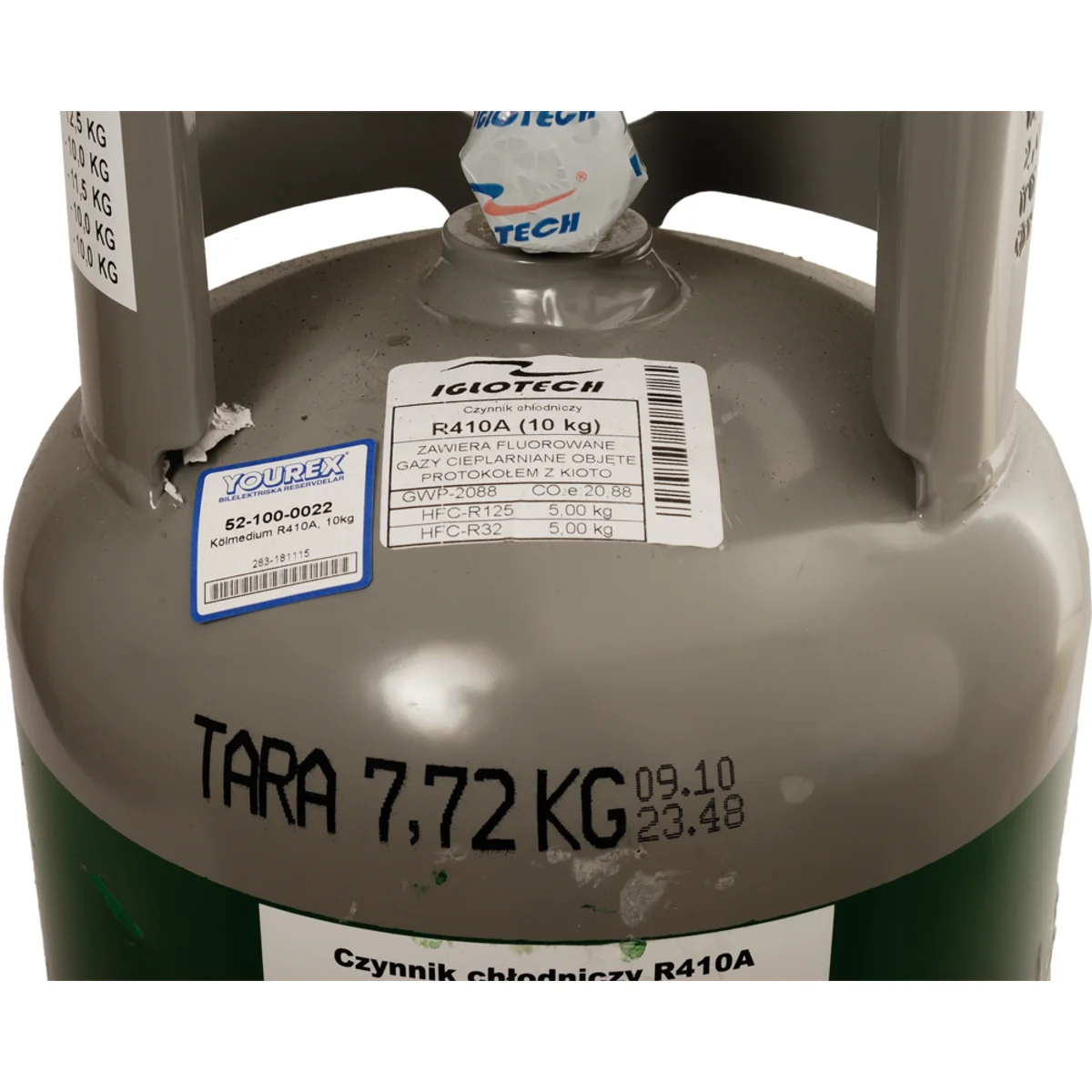 Kjølemiddel R410A, 10 kg