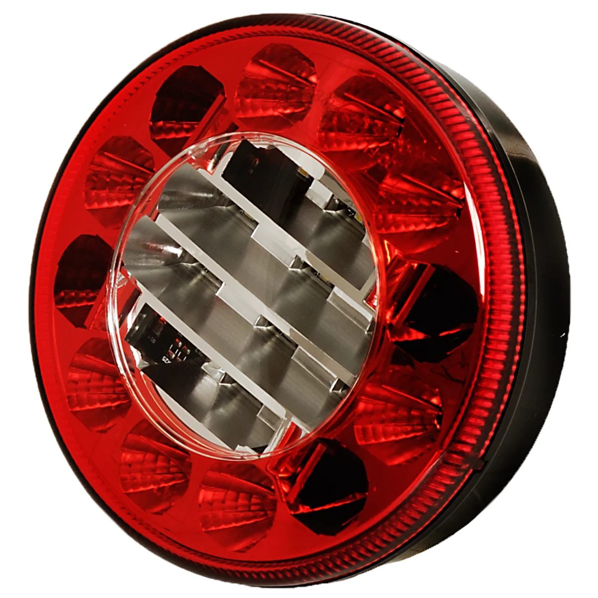 Baklys Rund LED 2 stk. 12/24V