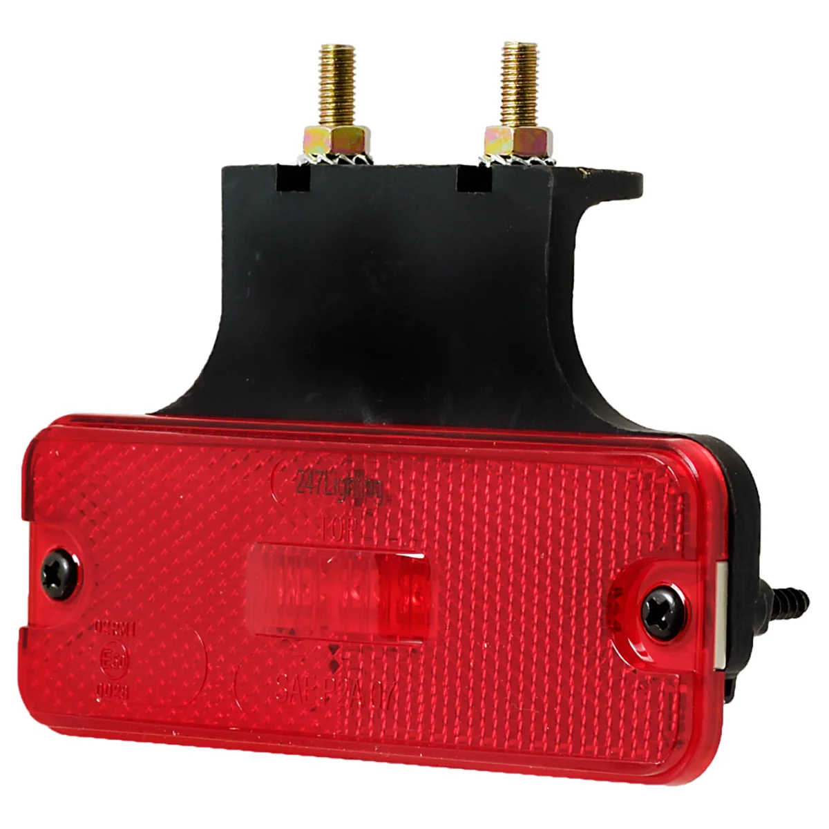 Posisjonslys LED Rød 12/24V