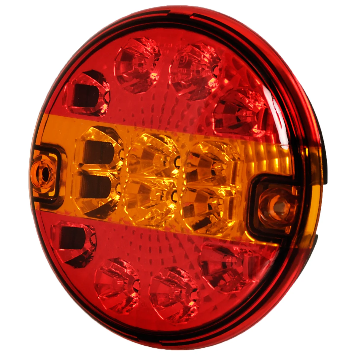 Baklys Rund LED 3-p. 12/24V