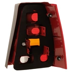 Baklykten, venstre passer VW