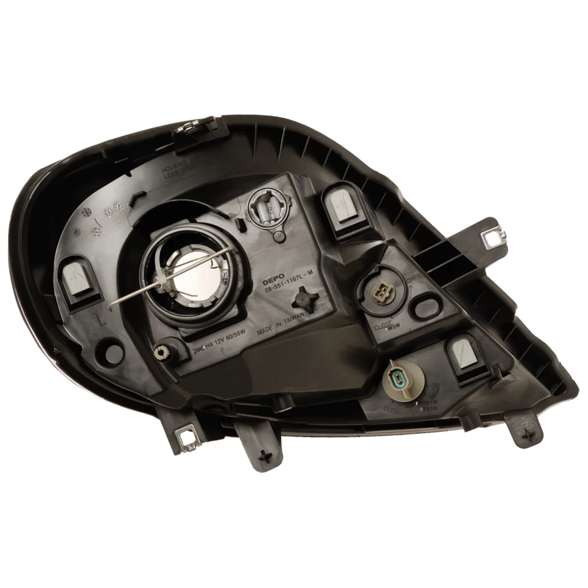 Hovedlykter passer Opel mv