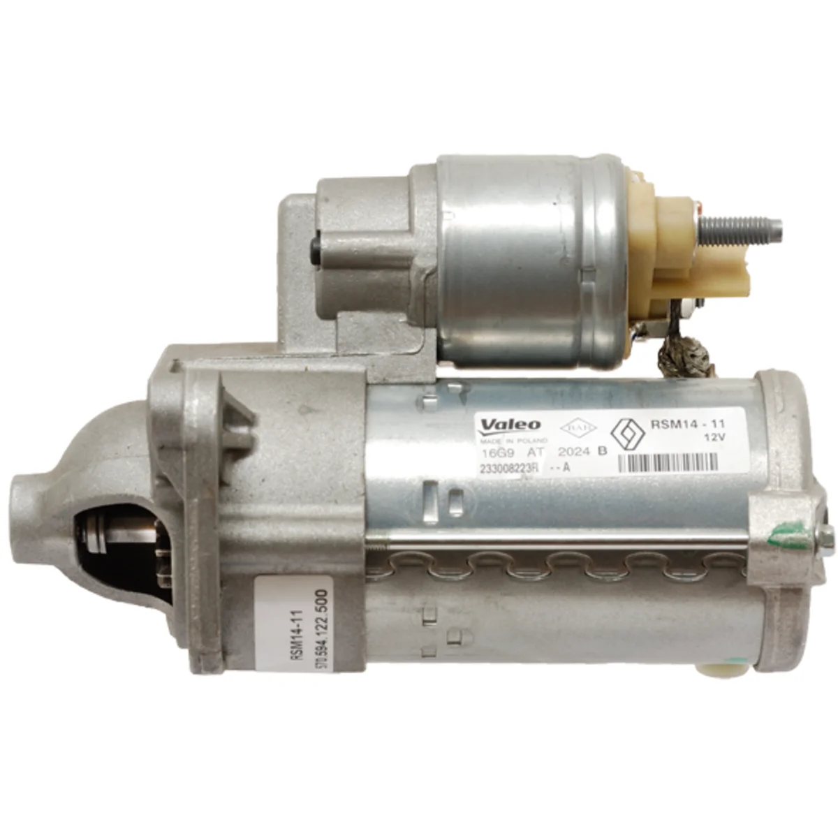 Startmotor 12V-1.7kW (Rustfritt stål)