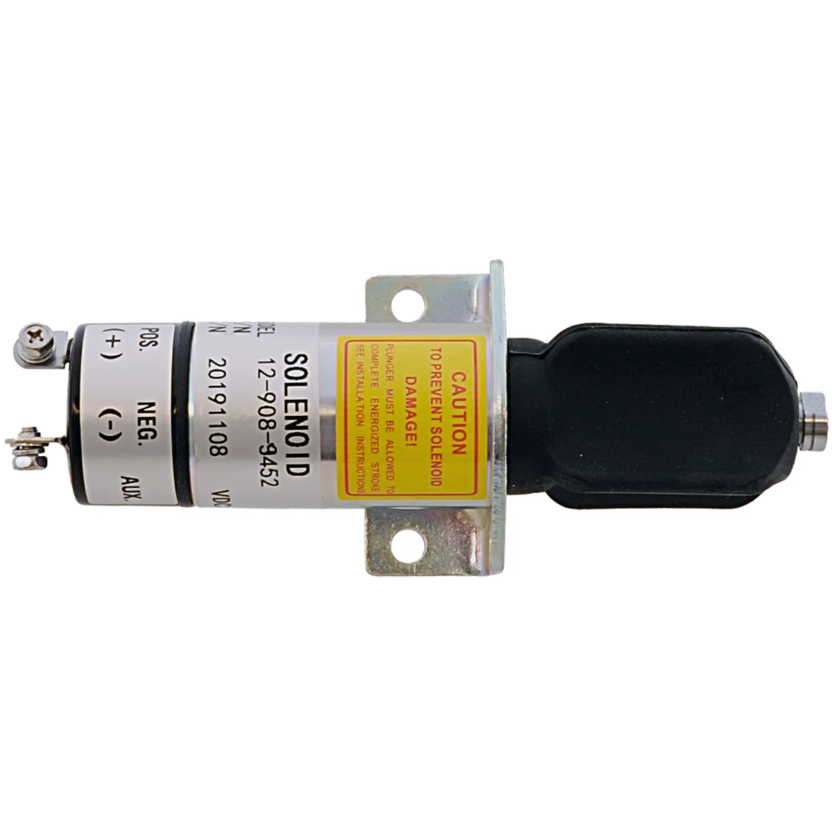 Stopp innslagsrelé 12V, 2 terminaler