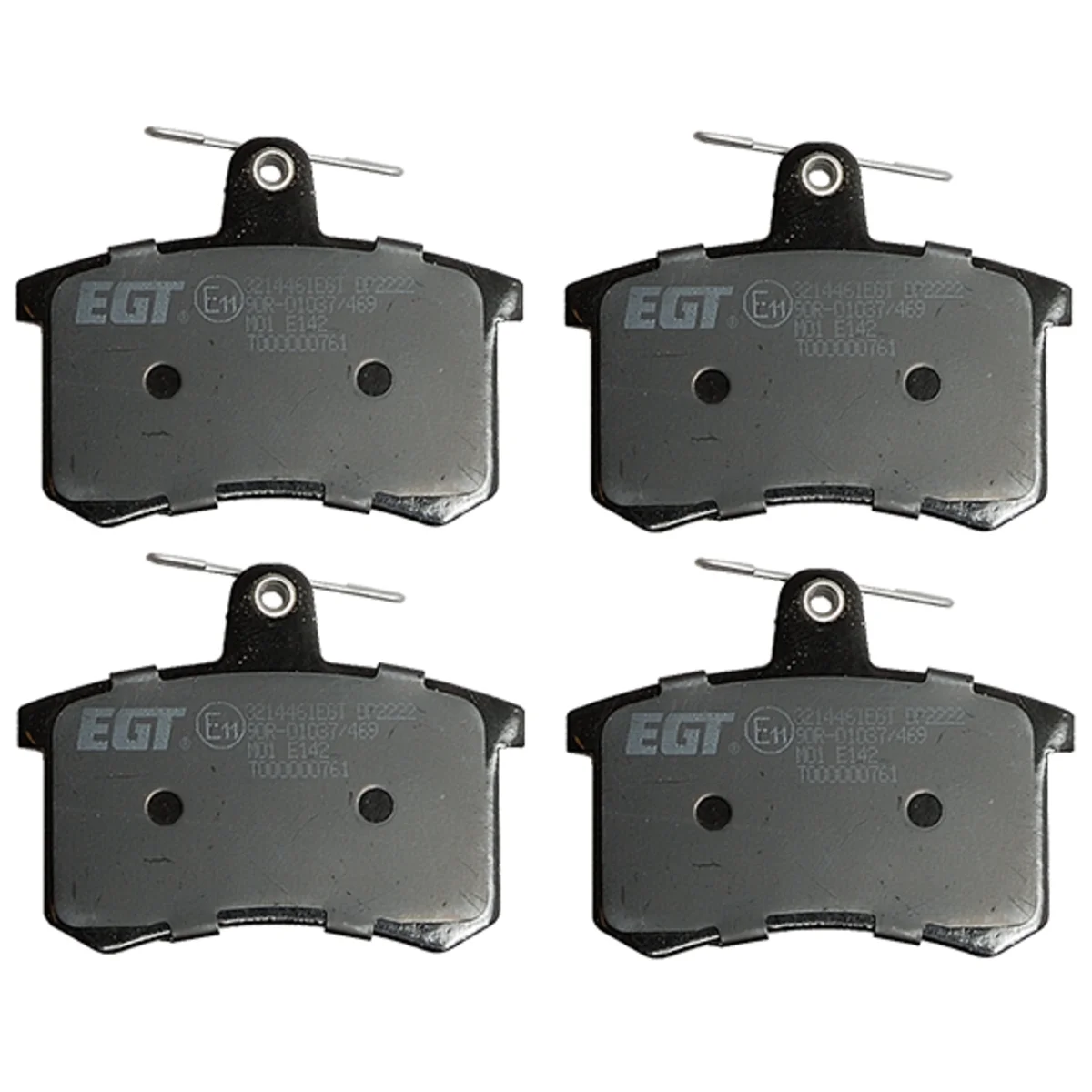 Bremseklossersett, Bakaksel