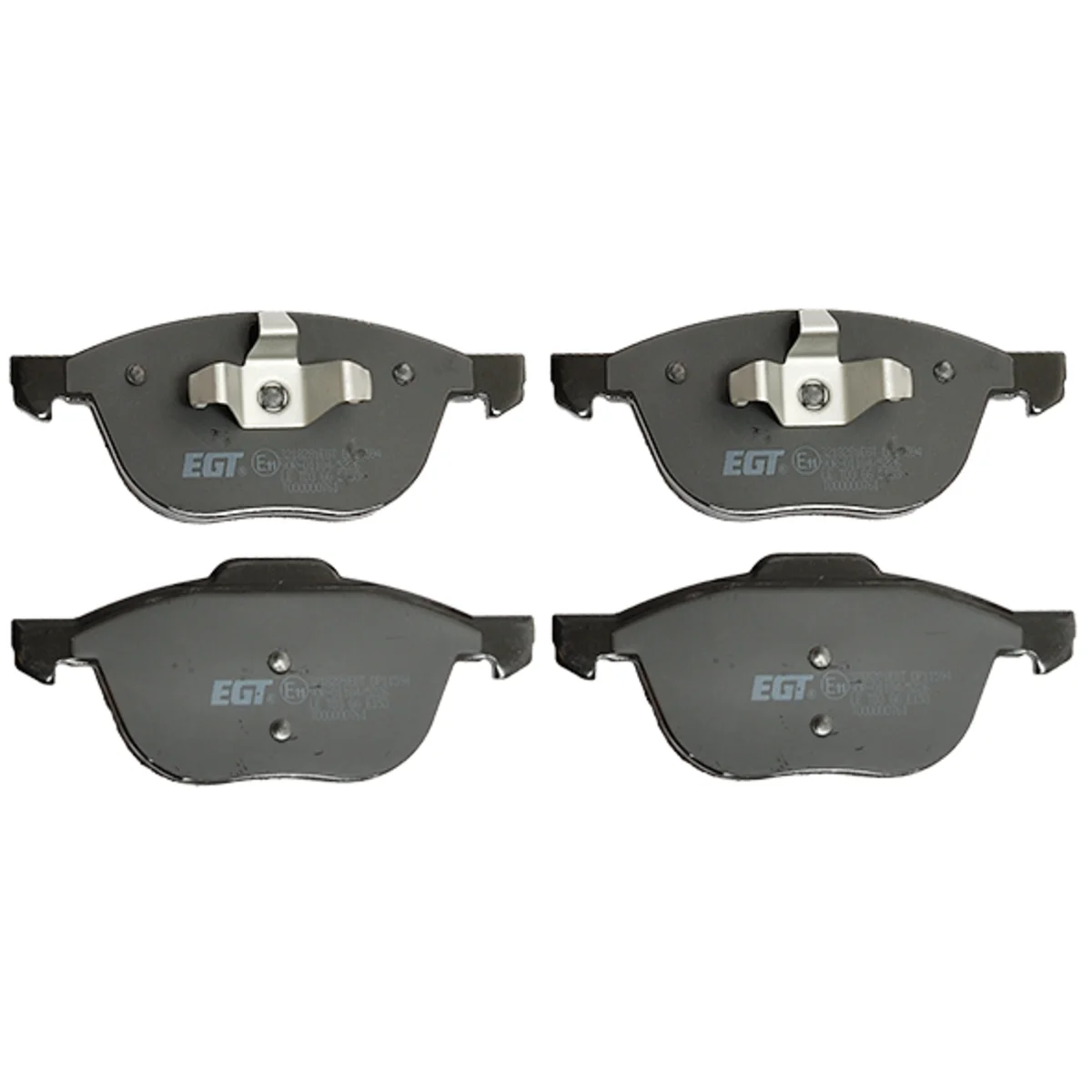 Bremseklossesett, Framaxel