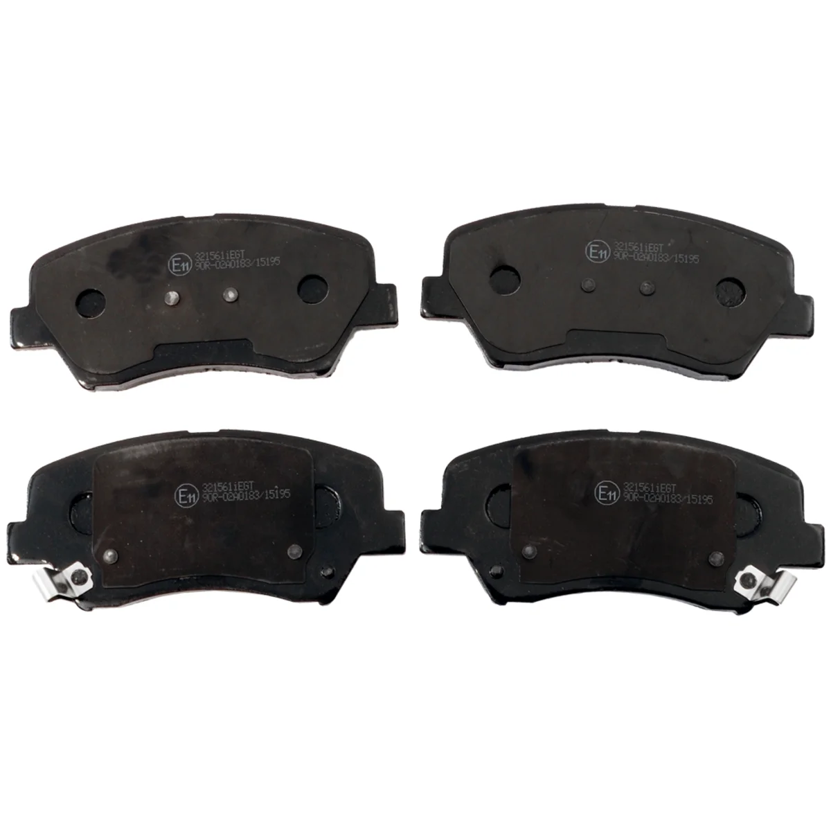 Bremseklossesett, Framaxel