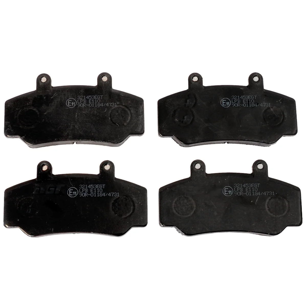 Bremseklossesett, Framaxel