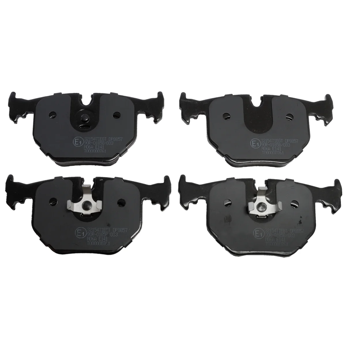 Bremseklossersett, Bakaksel