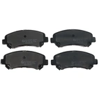 Bremseklossesett, Framaxel