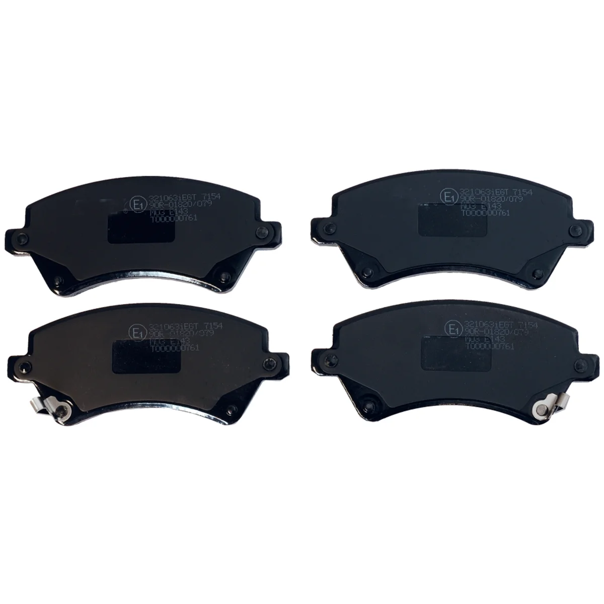 Bremseklossesett, Framaxel