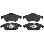 Bremseklossesett, Framaxel