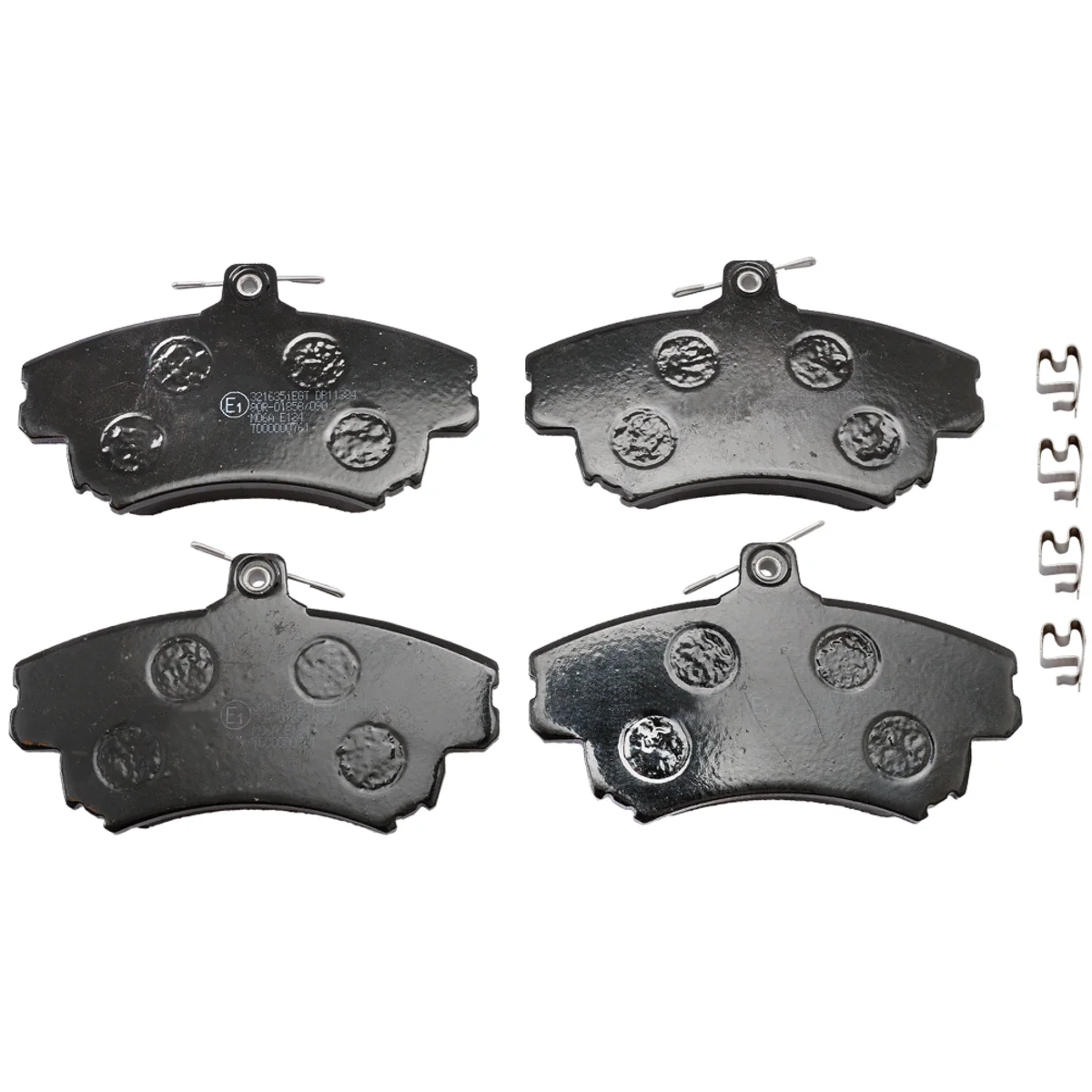 Bremseklossesett, Framaxel