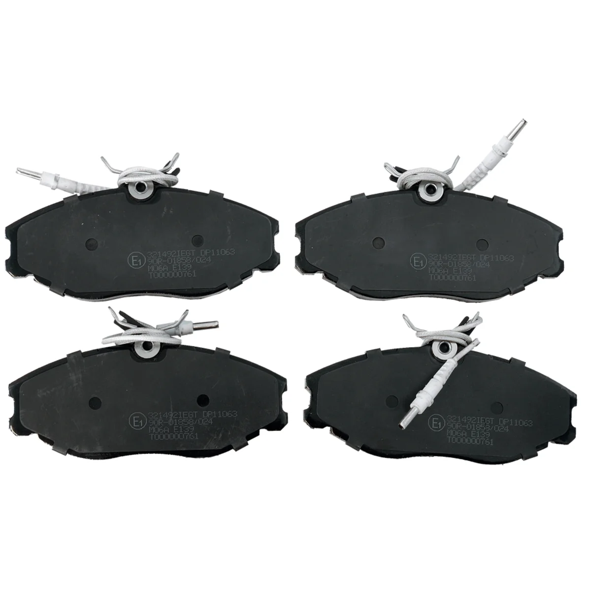 Bremseklossesett, Framaxel