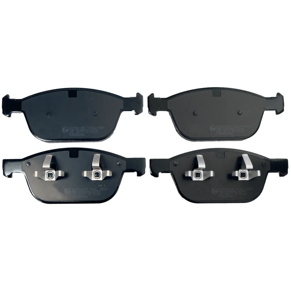 Bremseklossesett, Framaxel