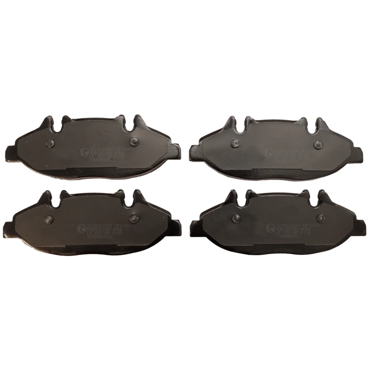 Bremseklossesett, Framaxel