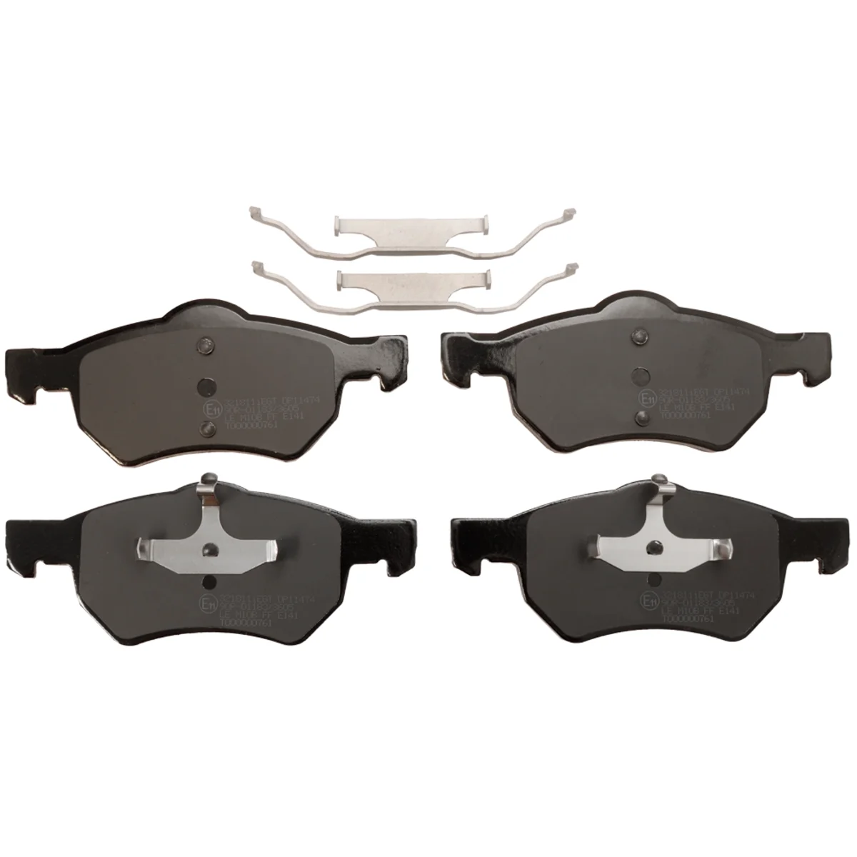 Bremseklossesett, Framaxel