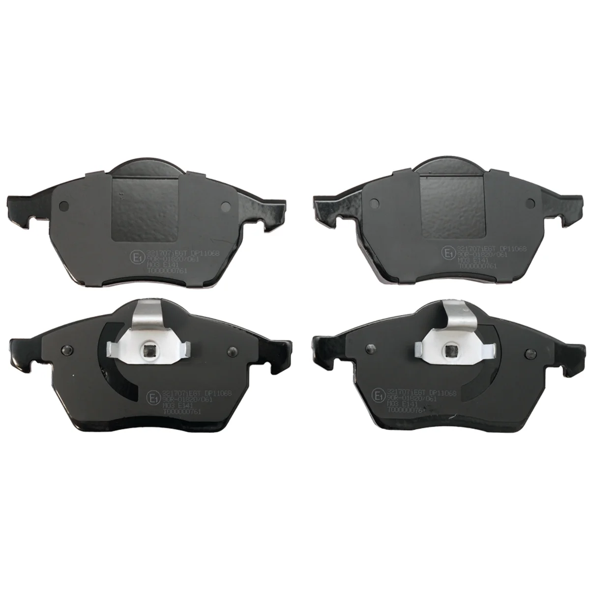 Bremseklossesett, Framaxel