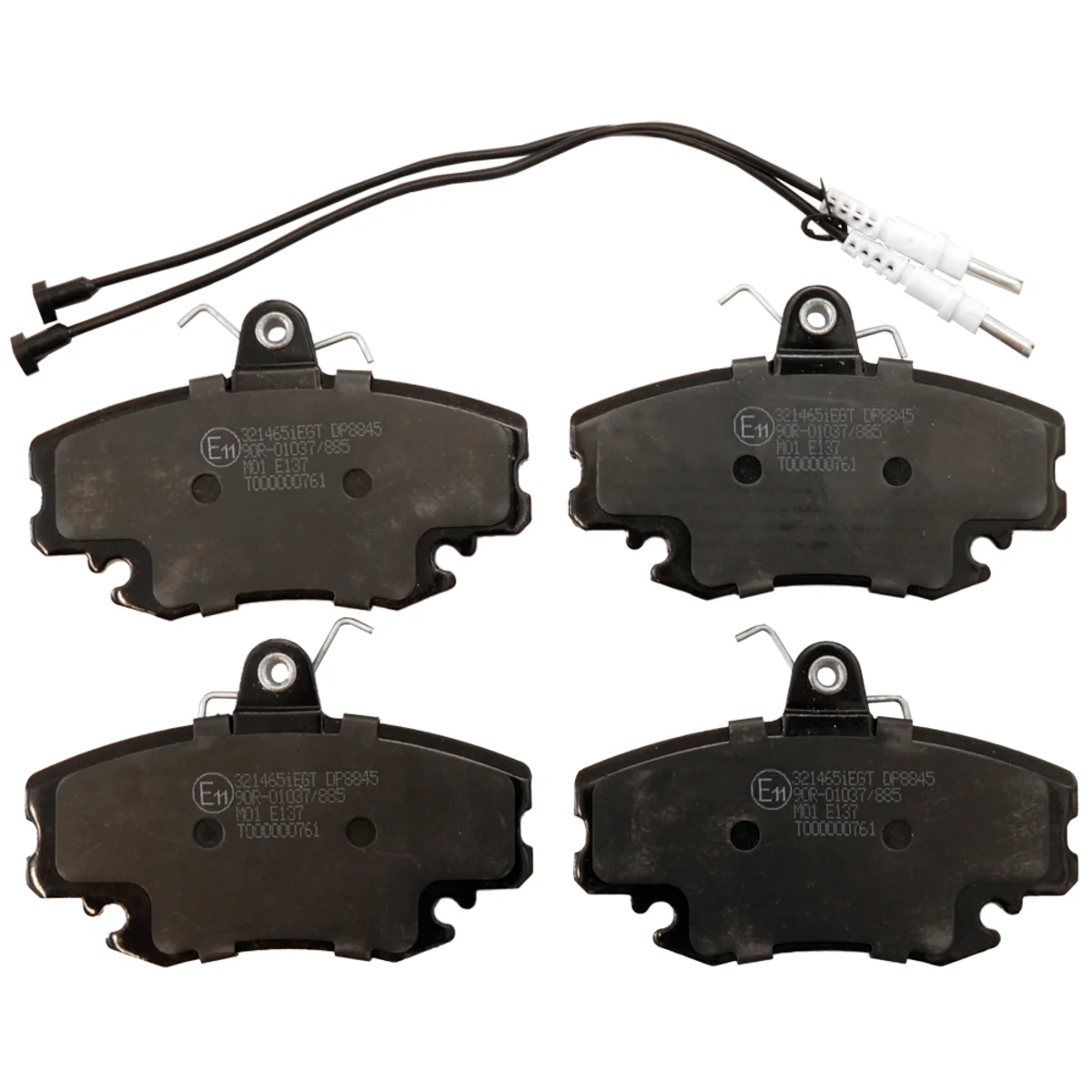 Bremseklossesett, Framaxel