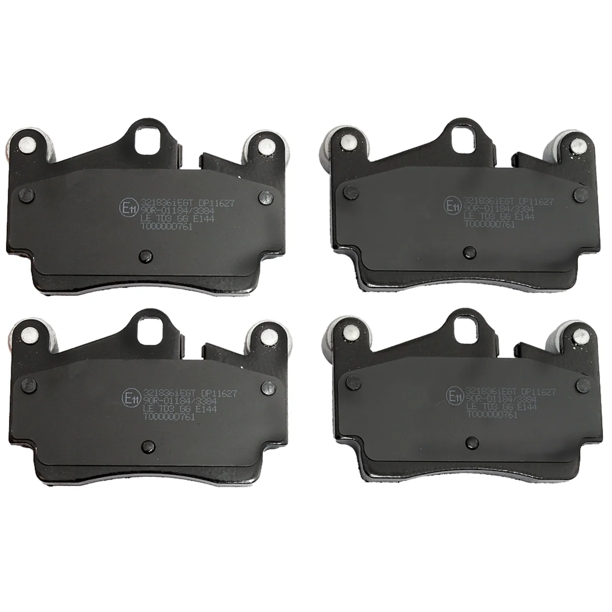 Bremseklossersett, Bakaksel