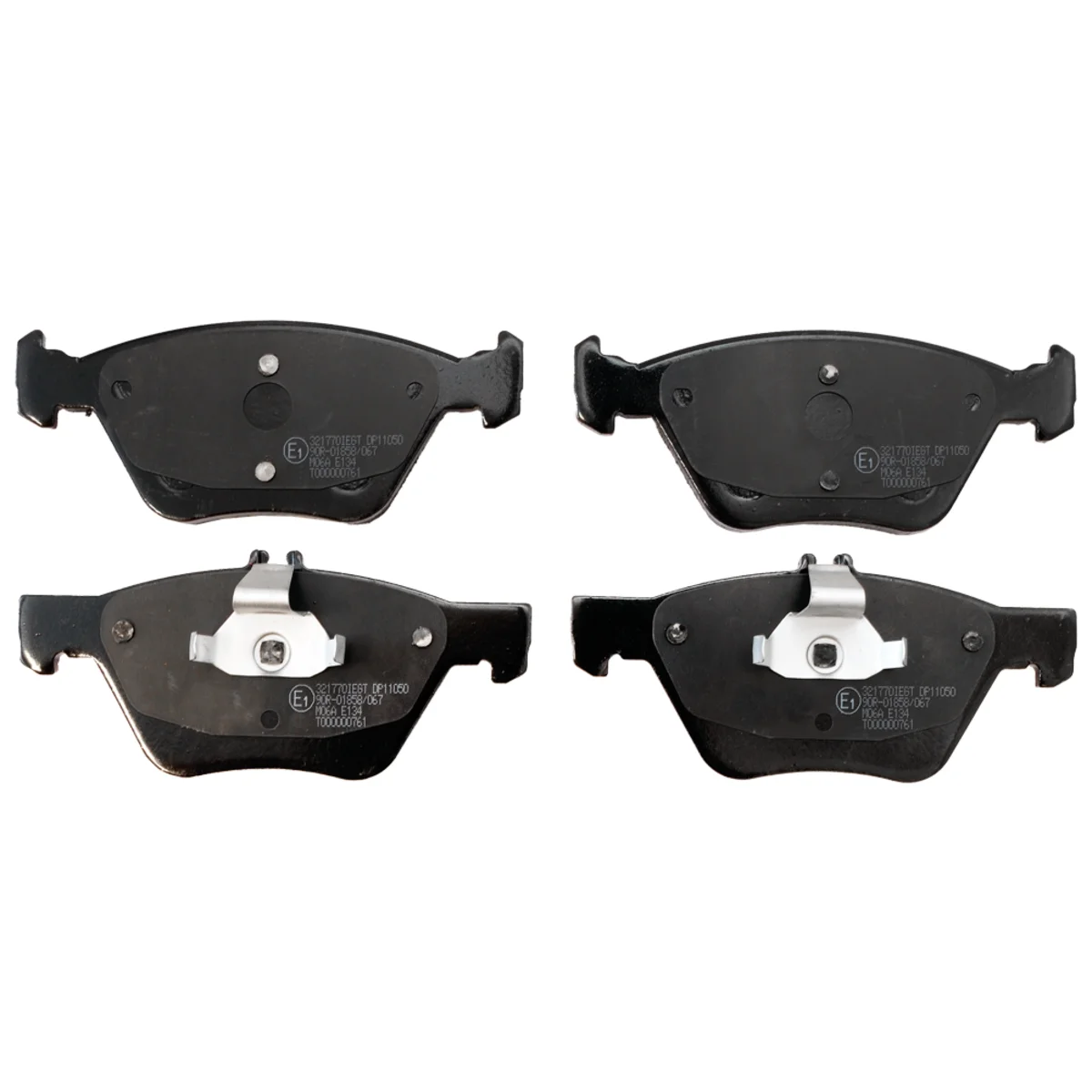 Bremseklossesett, Framaxel