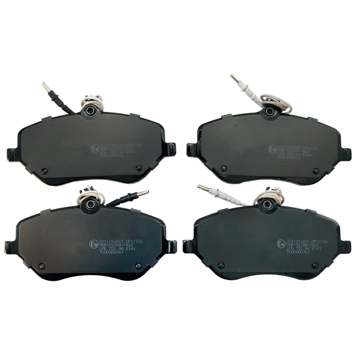 Bremseklossesett, Framaxel