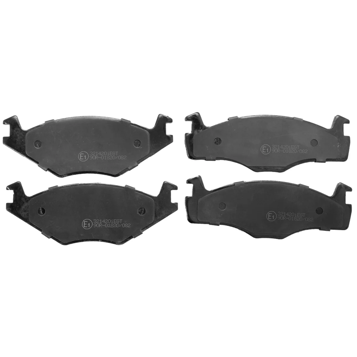 Bremseklossesett, Framaxel