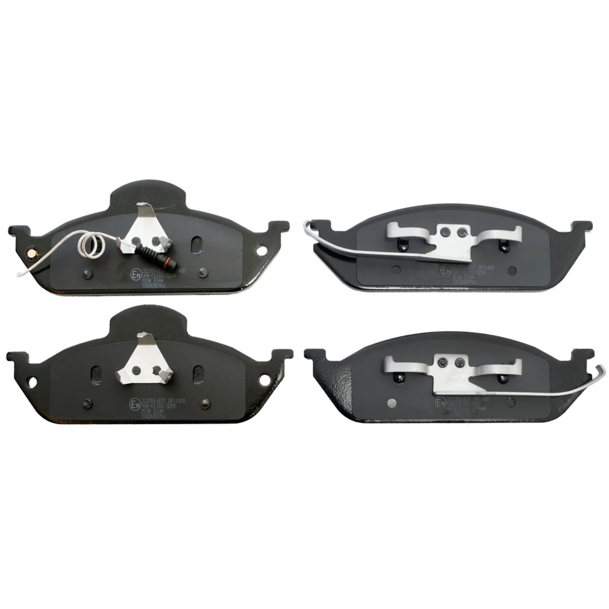 Bremseklossesett, Framaxel