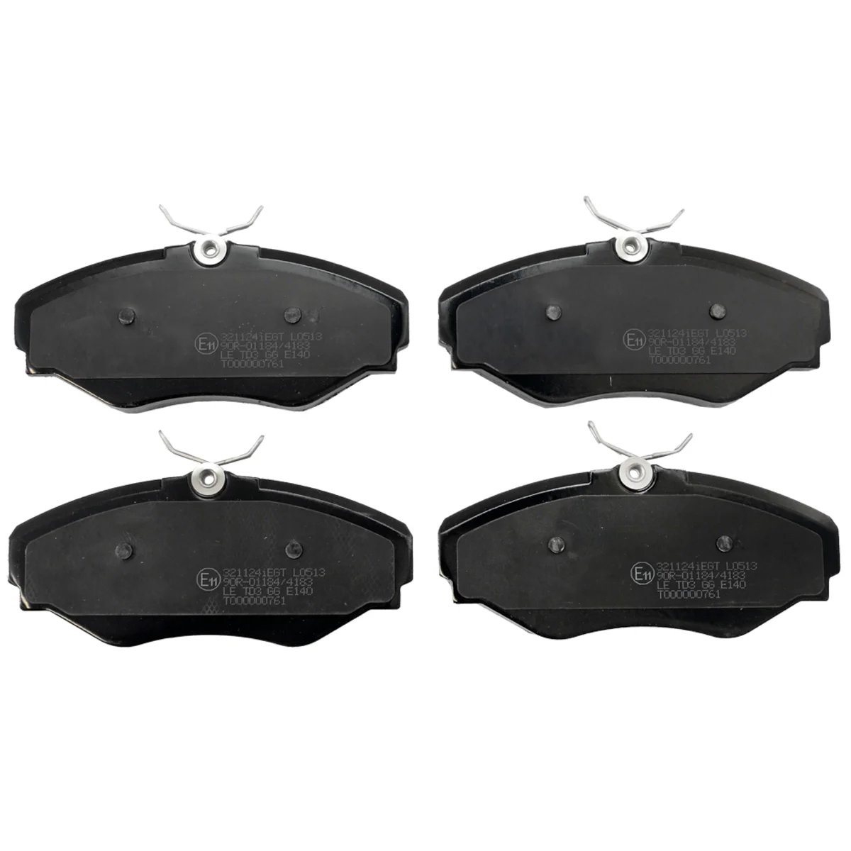 Bremseklossesett, Framaxel