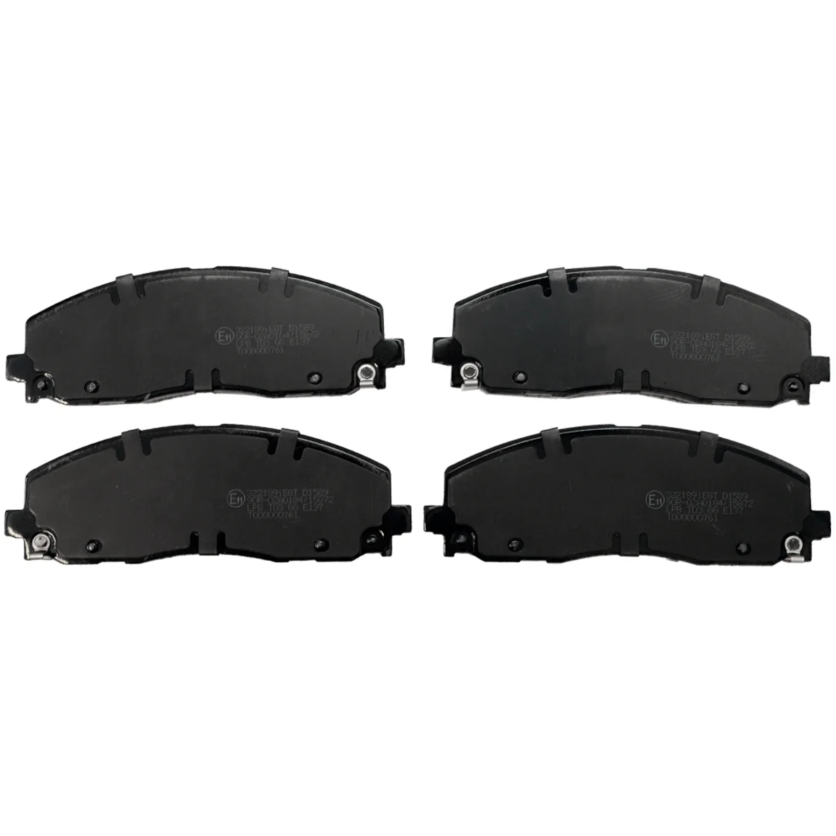 Bremseklossesett, Framaxel