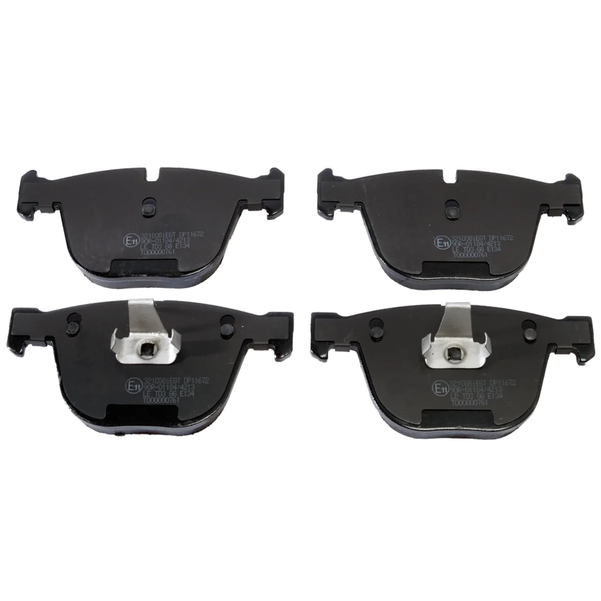 Bremseklossersett, Bakaksel