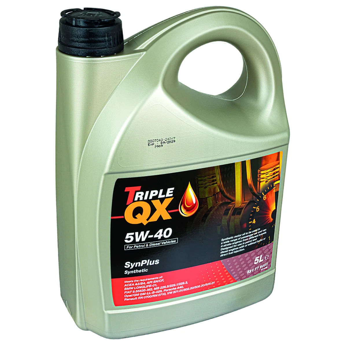 Motorolje TripleQX 5W-40, 5L