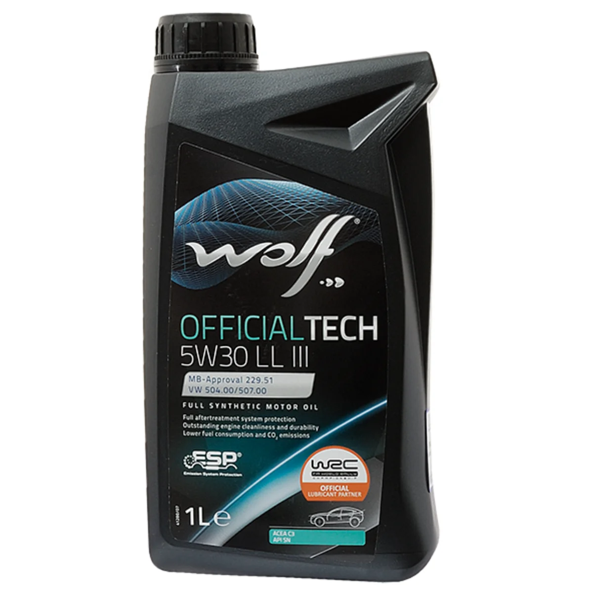 Motorolje Wolf 5W-30 LL lll,1L