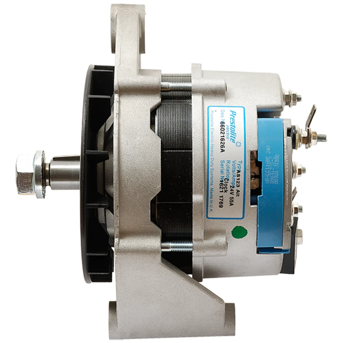 Dynamo 24V-55A, (2-pol)