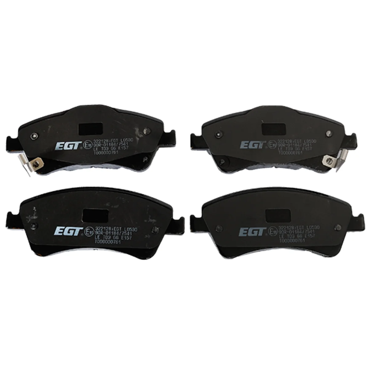 Bremseklossesett, Framaxel