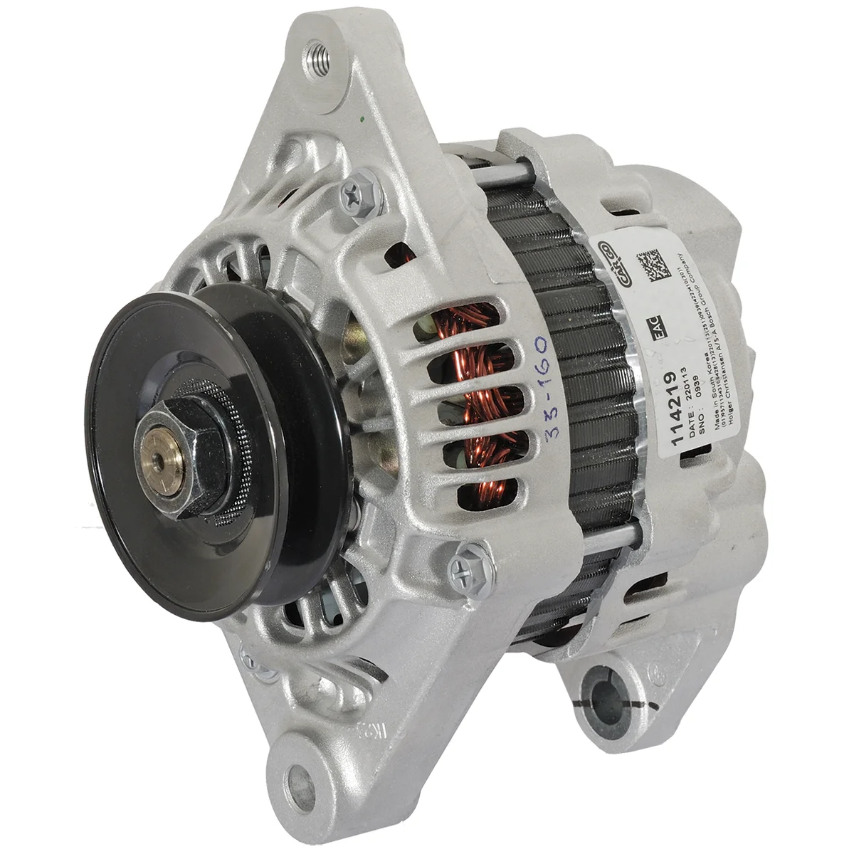 Dynamo 12V-50A til Kubota