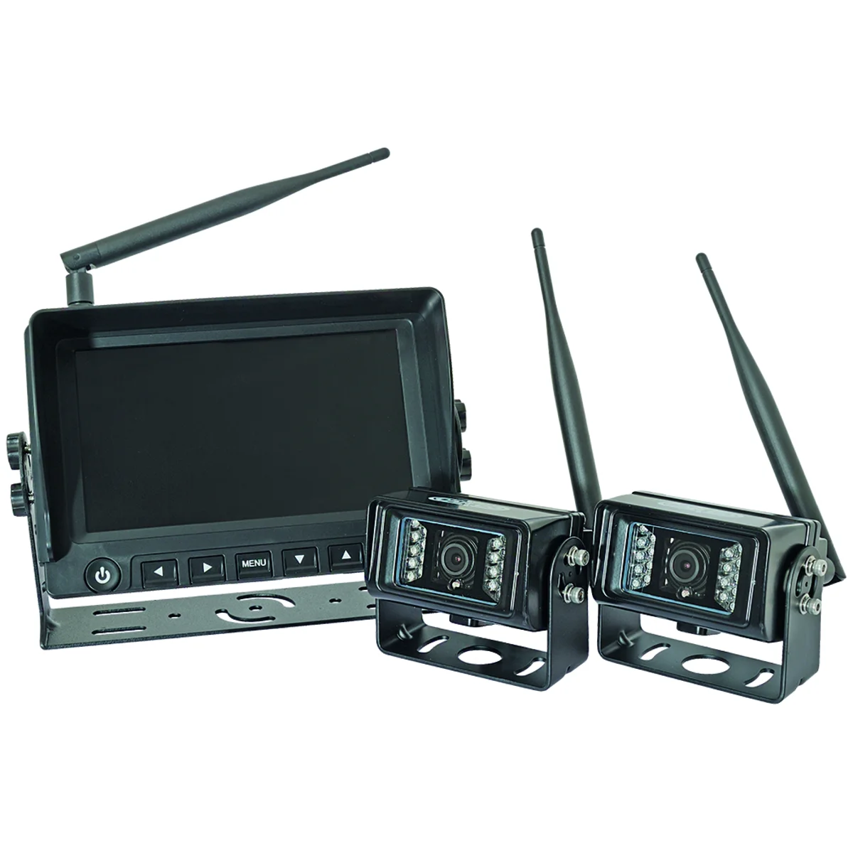 Bakkamera sett 7", Trådløs