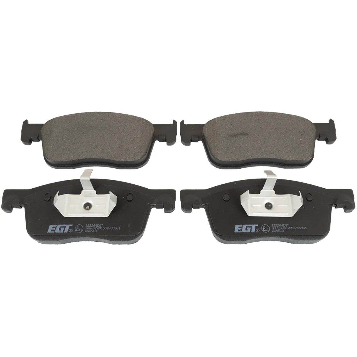 Bremseklossesett, Framaxel