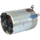 DC-motor 12V-1,6kW med flange mot klokka