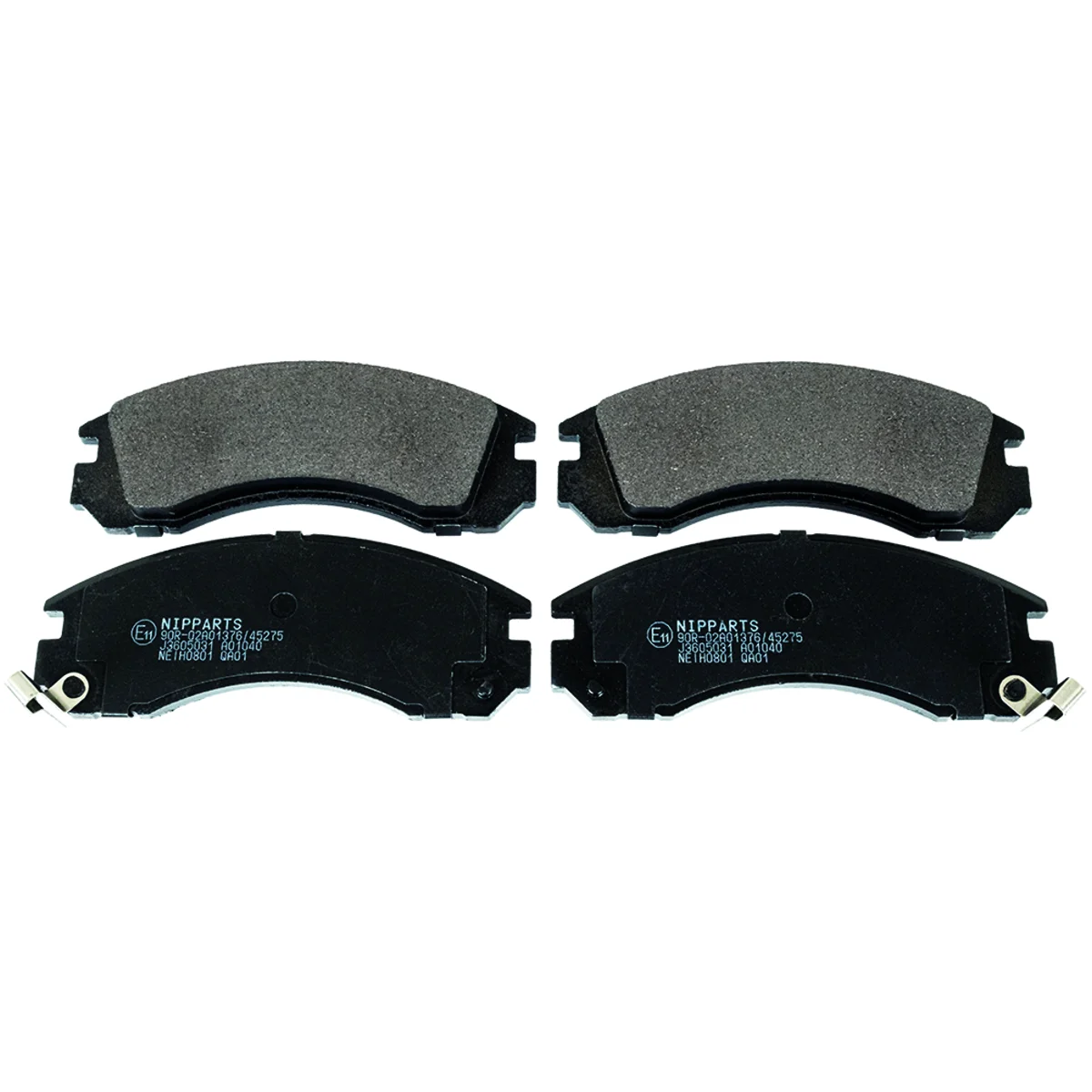 Bremseklossesett, Framaxel