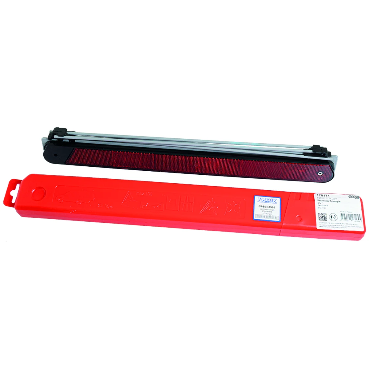 Varseltrekant, E-godkjent