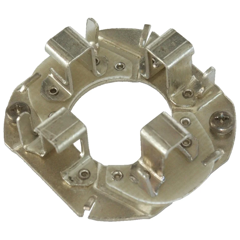 Børsteholderplate