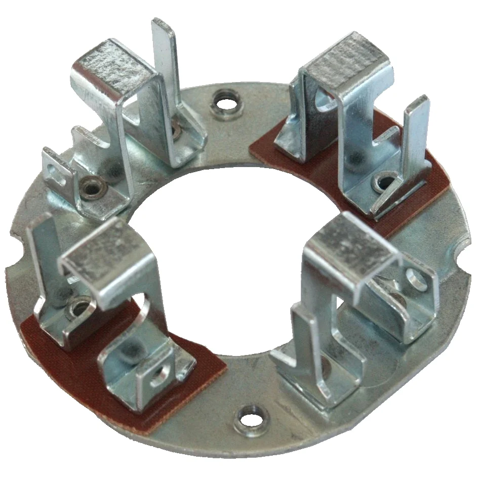 Børsteholderplate